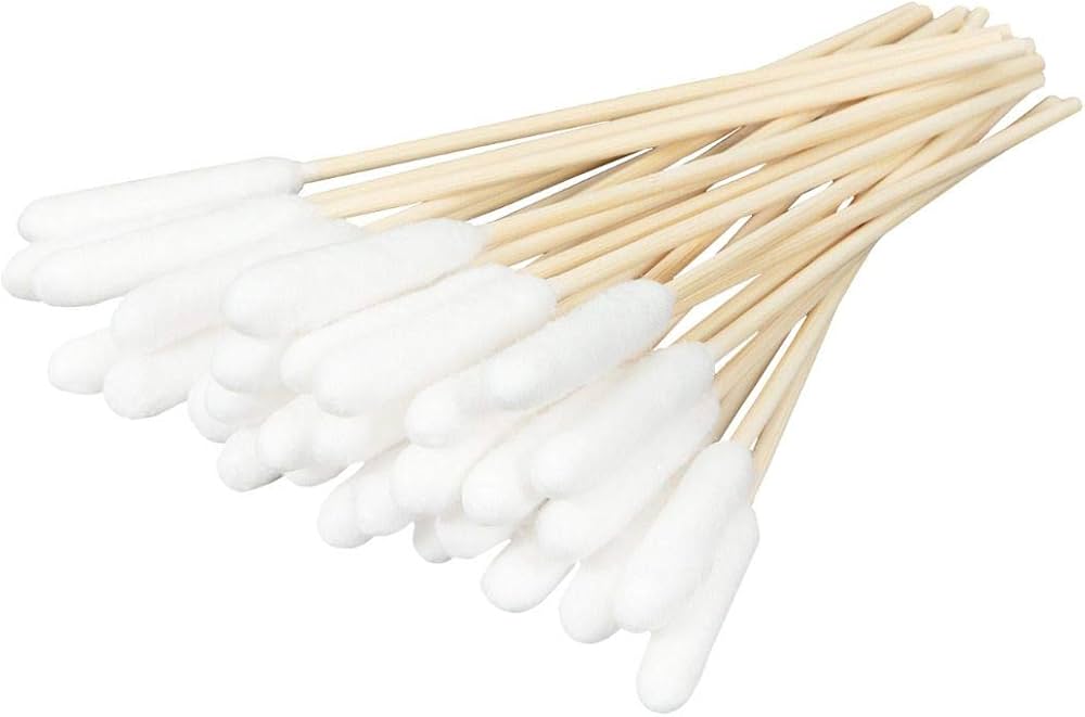 Corner swabs, ultra absorbent 6"with 1.5" cotton # 30